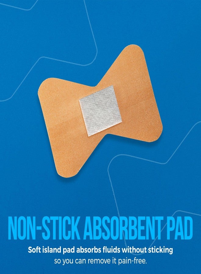 MEDca Flexible Fabric Finger Bandages - 100 Count Box of Flex Fabric Adhesive Bandages Cuts, Scrapes, Care and to Protect Wounds - Image 5